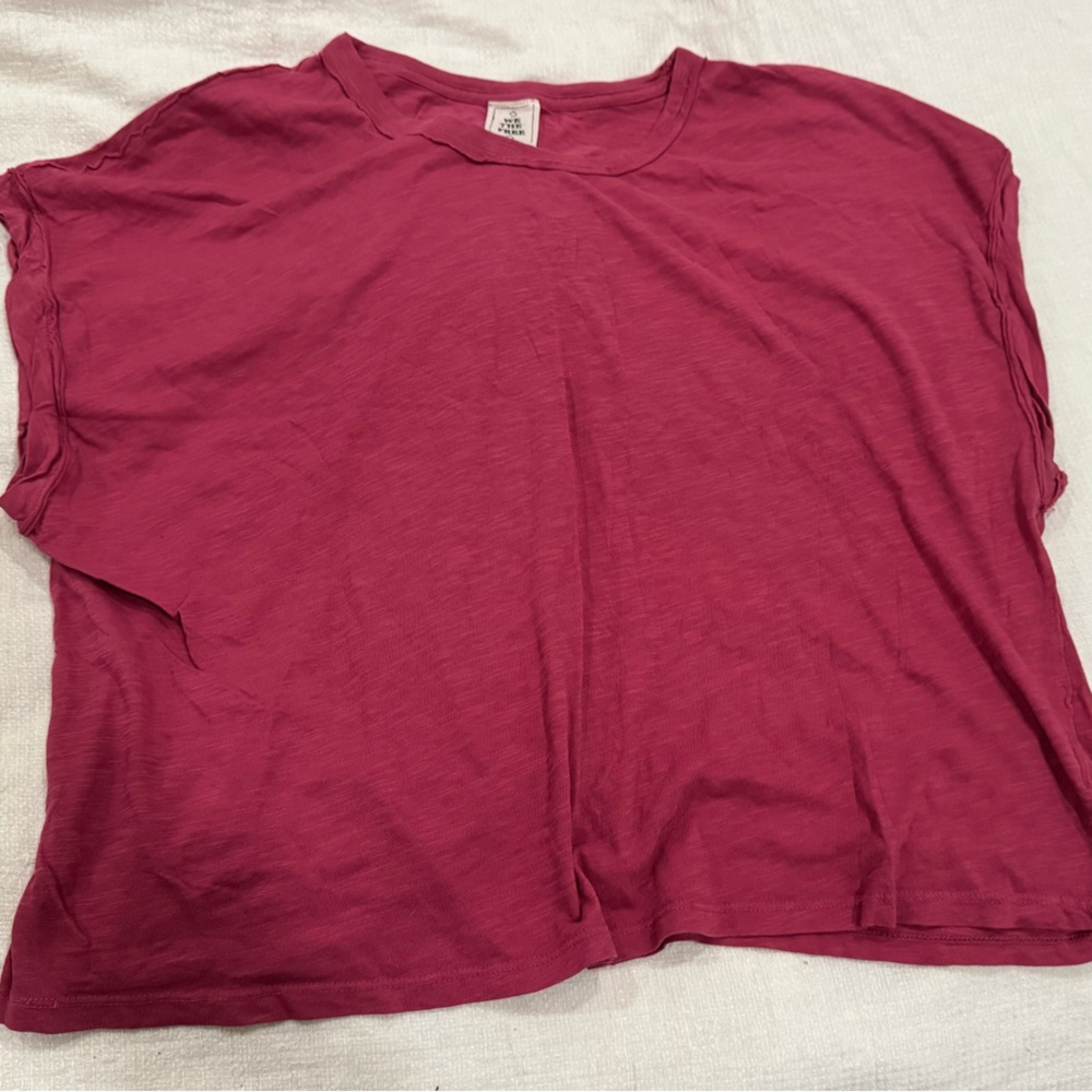 WE THE FREE Raspberry Short Sleeve Tee